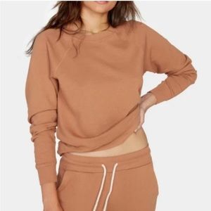 Mate the label terry crew raglan in Sedona